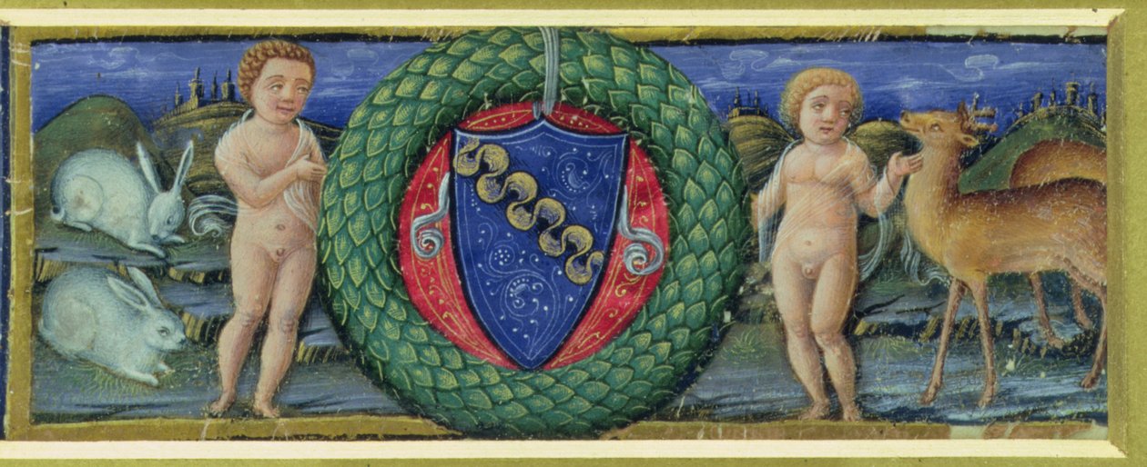 Marcello-familiens våbenskjold af Russi Francesco di Giovanni de