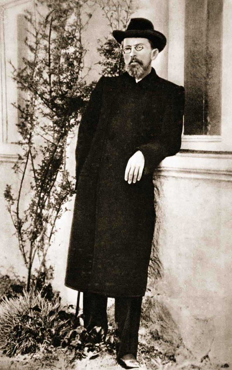 Anton Tjekhov (fotogravure) af Russian Photographer