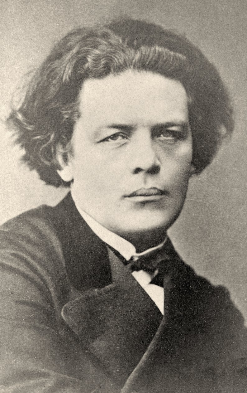 Anton Rubinstein af Russian Photographer