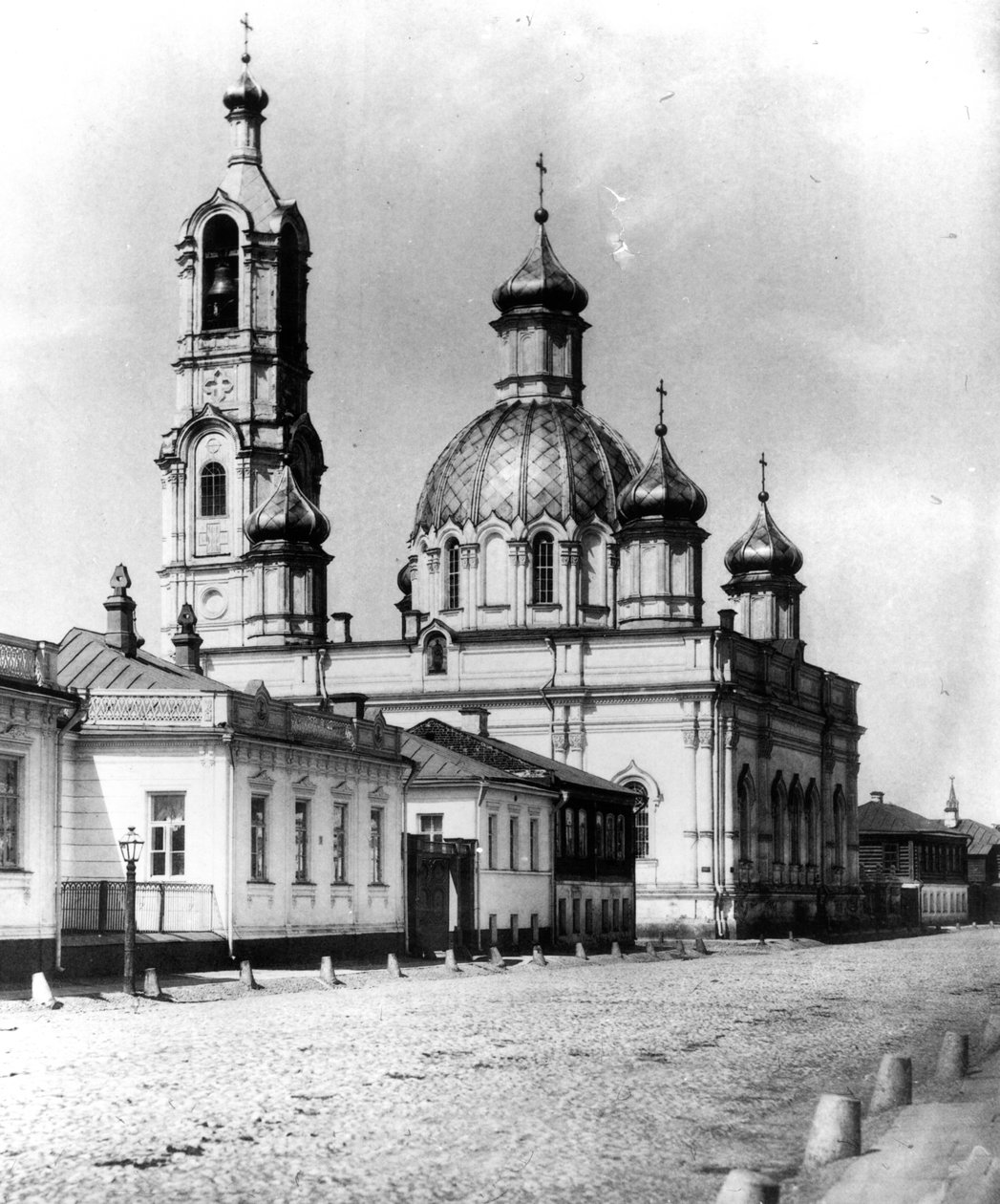 Dormitionskirken, Moskva, 1857 af Russian Photographer