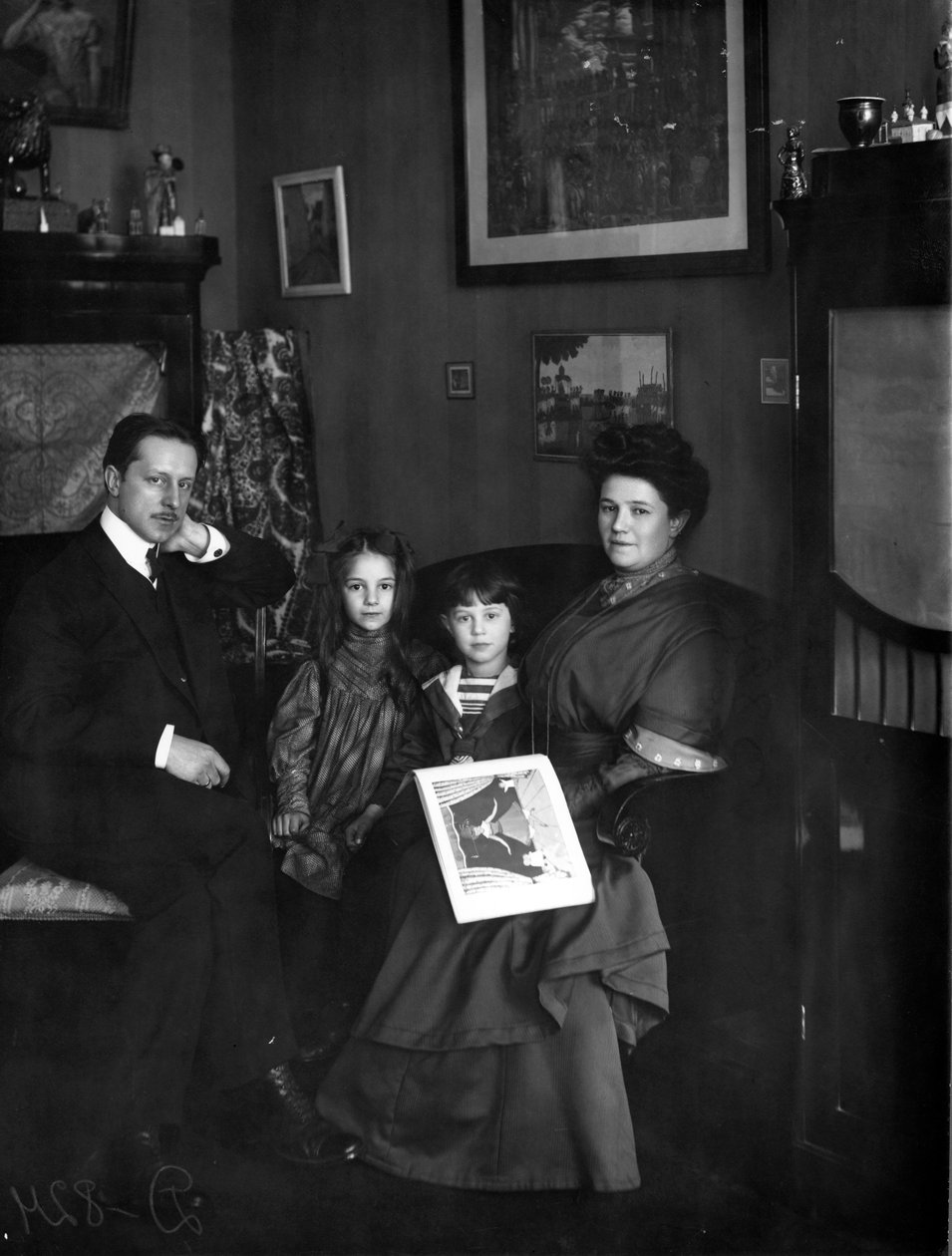 Konstantin Andreevich Somov af Russian Photographer