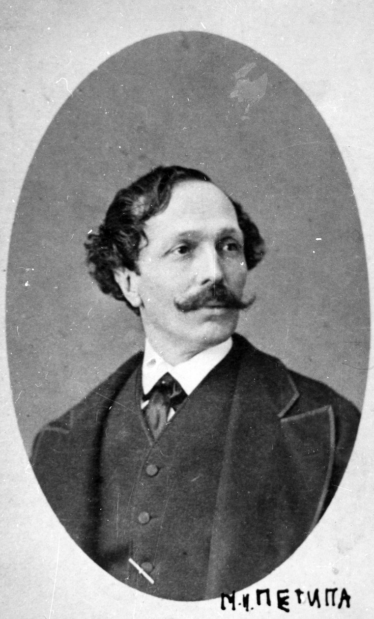 Marius Petipa, ca.1855 af Russian Photographer