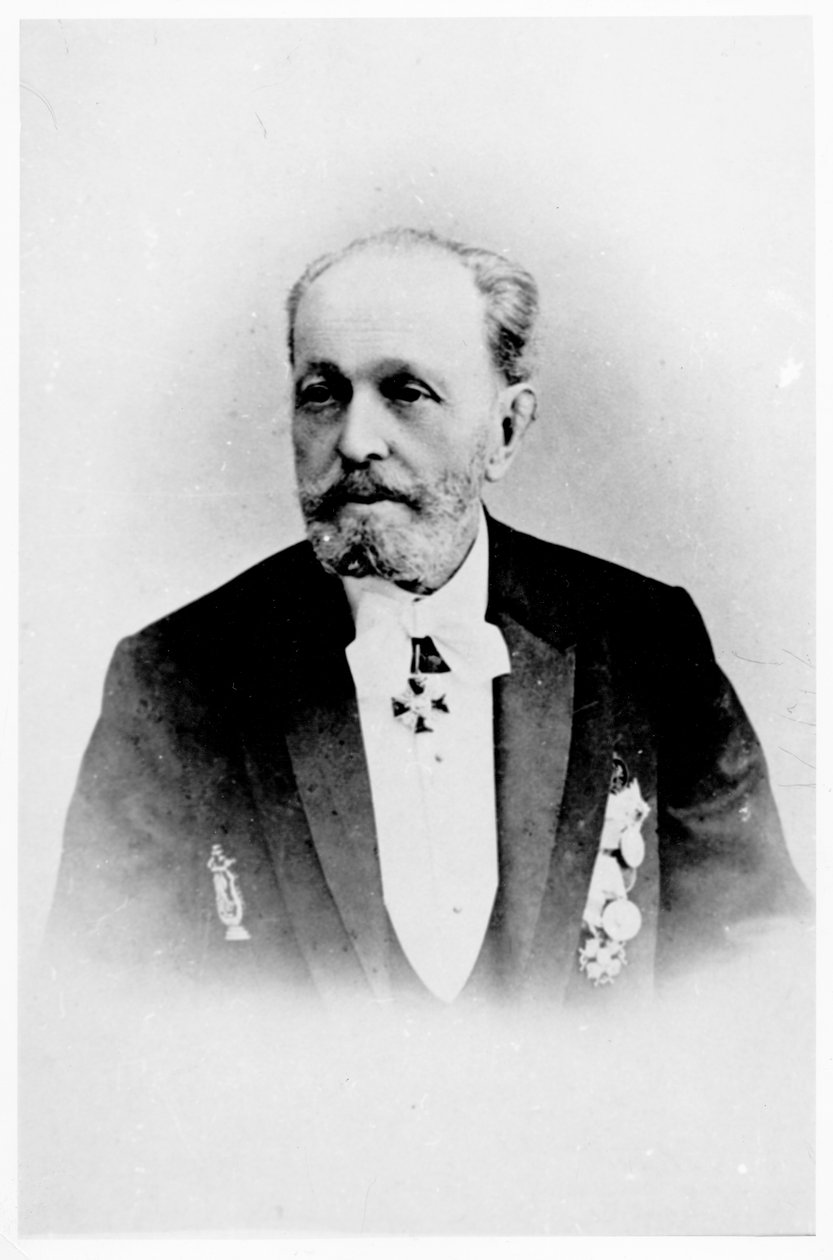 Marius Petipa, ca. 1887 af Russian Photographer