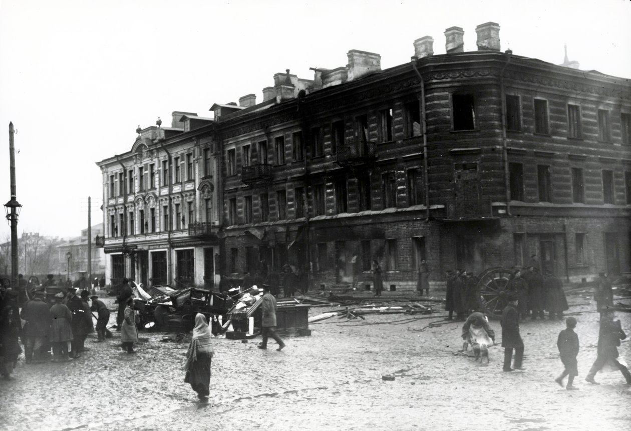 Kronstadt-oprøret, 1921 af Russian Photographer