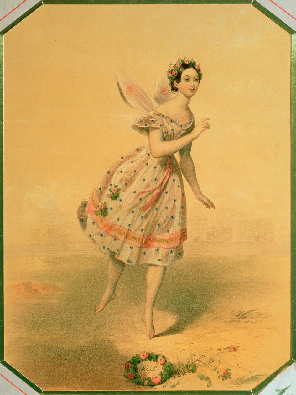 Danserinde Maria Taglioni (1804-84) i balletten 