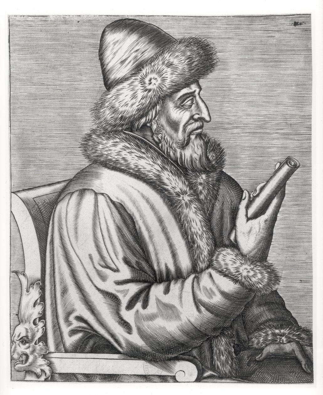Ivan IV (1530-84) den Forfærdelige af Russian School