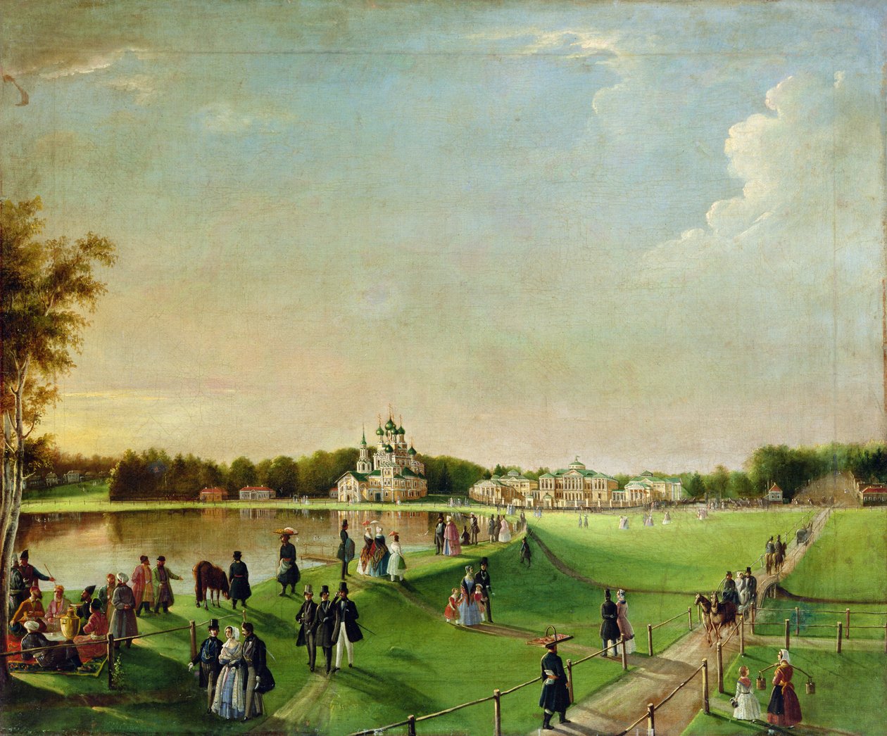 Offentlig munterhed i Ostankino, 1840