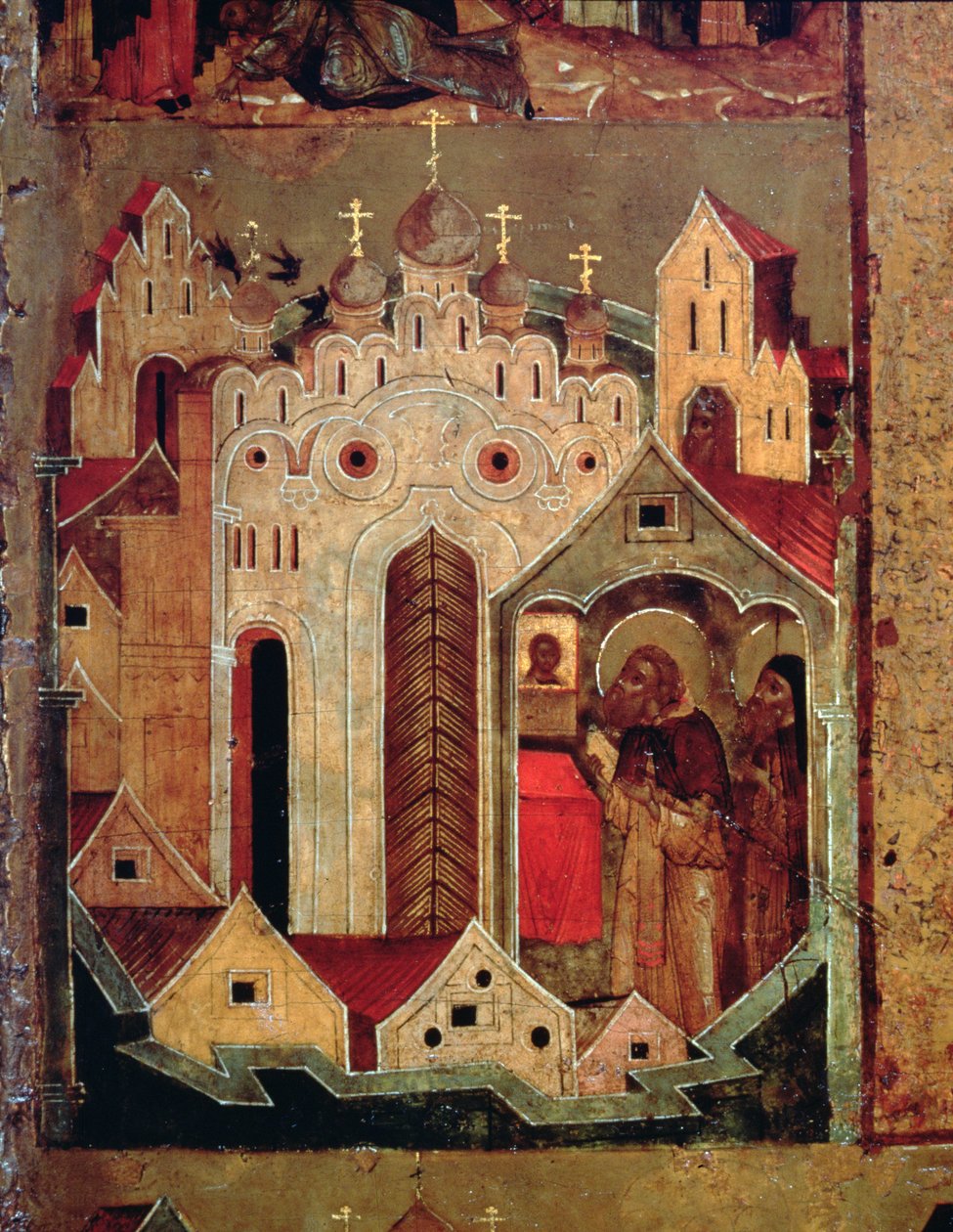 The Vision of St. Sergius of Radonesh, 1640