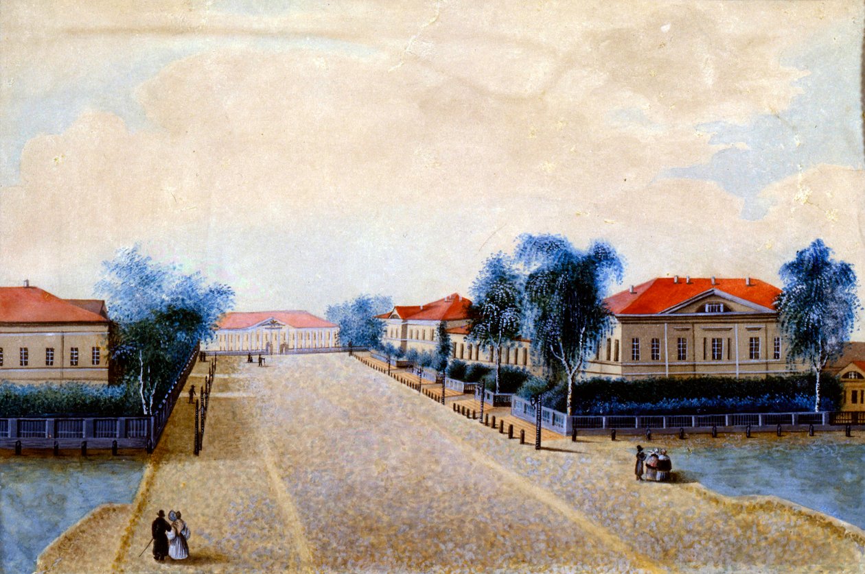 Udsigt over statskassen i Tver, 1830