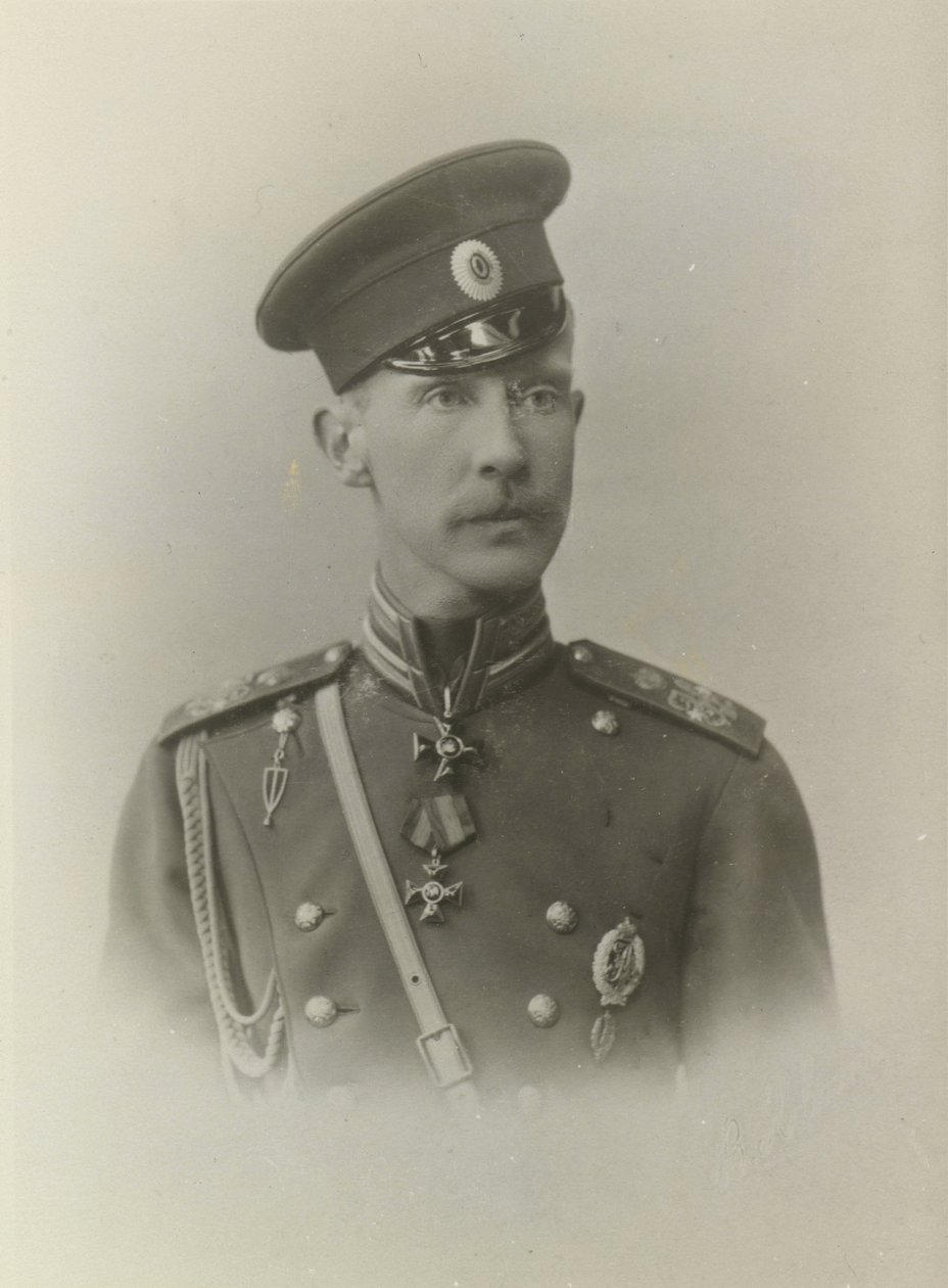 Dimitri Constantinovitch de Russie - storhertug Dimitri Constantinovich af Rusland (1860-1919), Anonym . Foto, c. 1895. Russisk Stats Film- og Fotoarkiv, Krasnogorsk af Russian Photographer