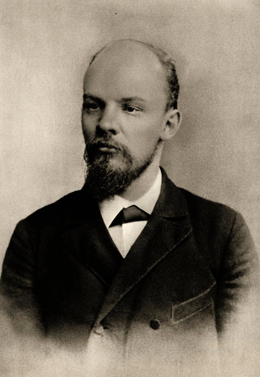 Lenin (Vladimir Ilyich Ulyanov sagde af Russian Photographer