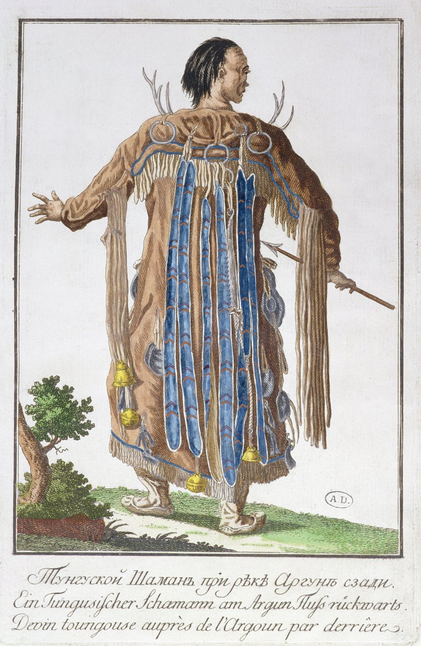 En Tungusian Shaman af Russian School