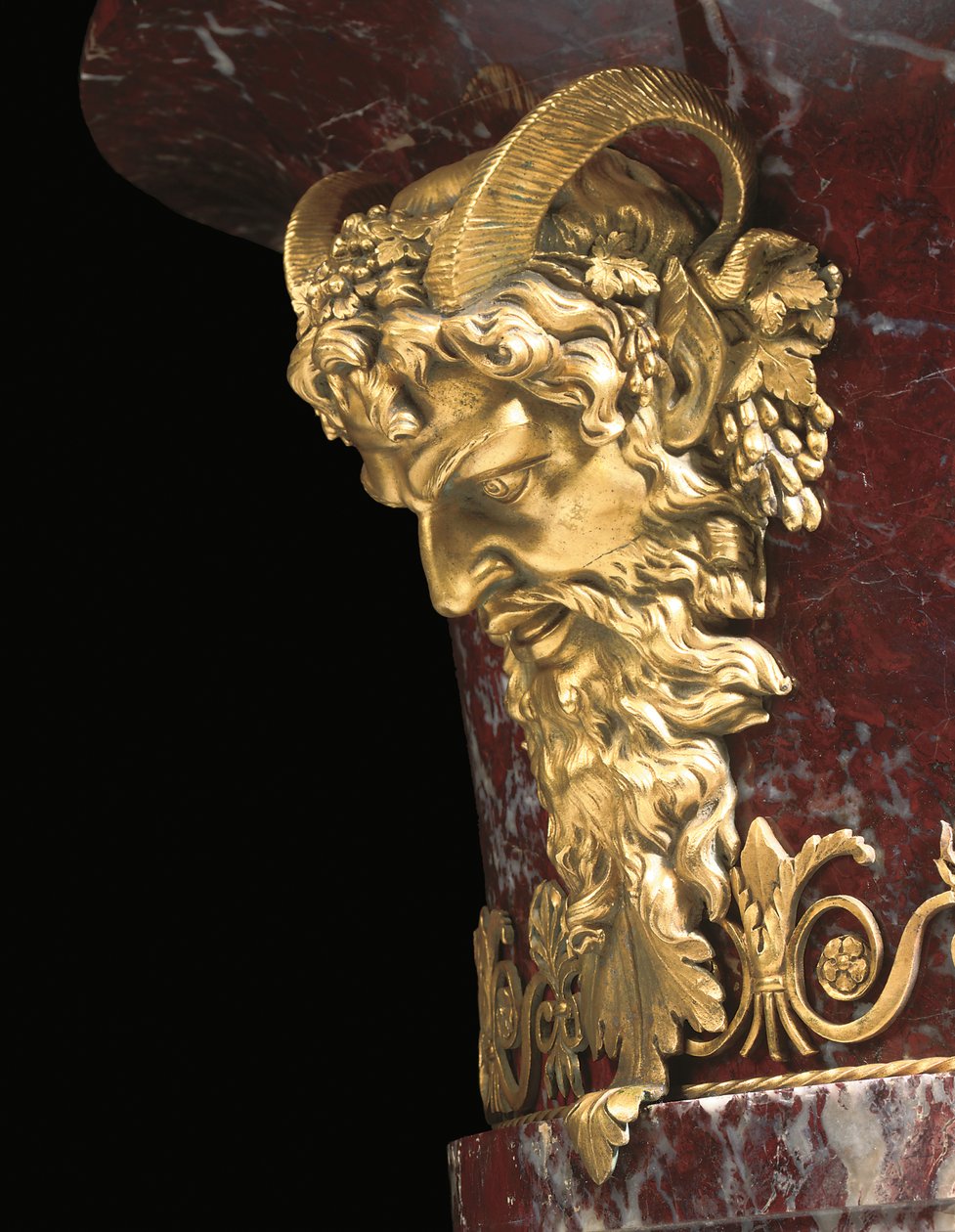 Detail from one of a pair of vases, c.1790dani af Russian School
