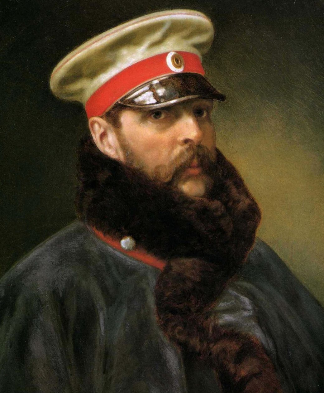 Kejser Alexander II, c.1888 af Russian School