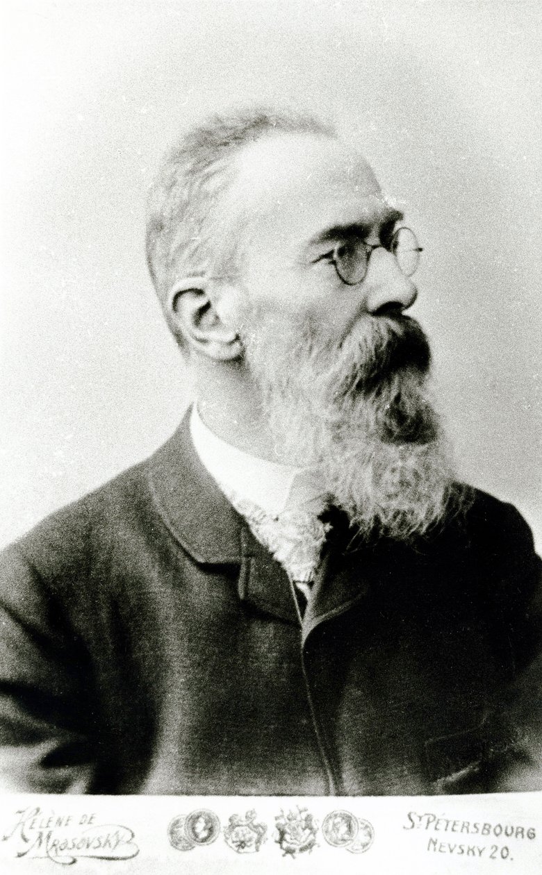 Nikolai Andreyevich Rimsky-Korsakov af Russian School