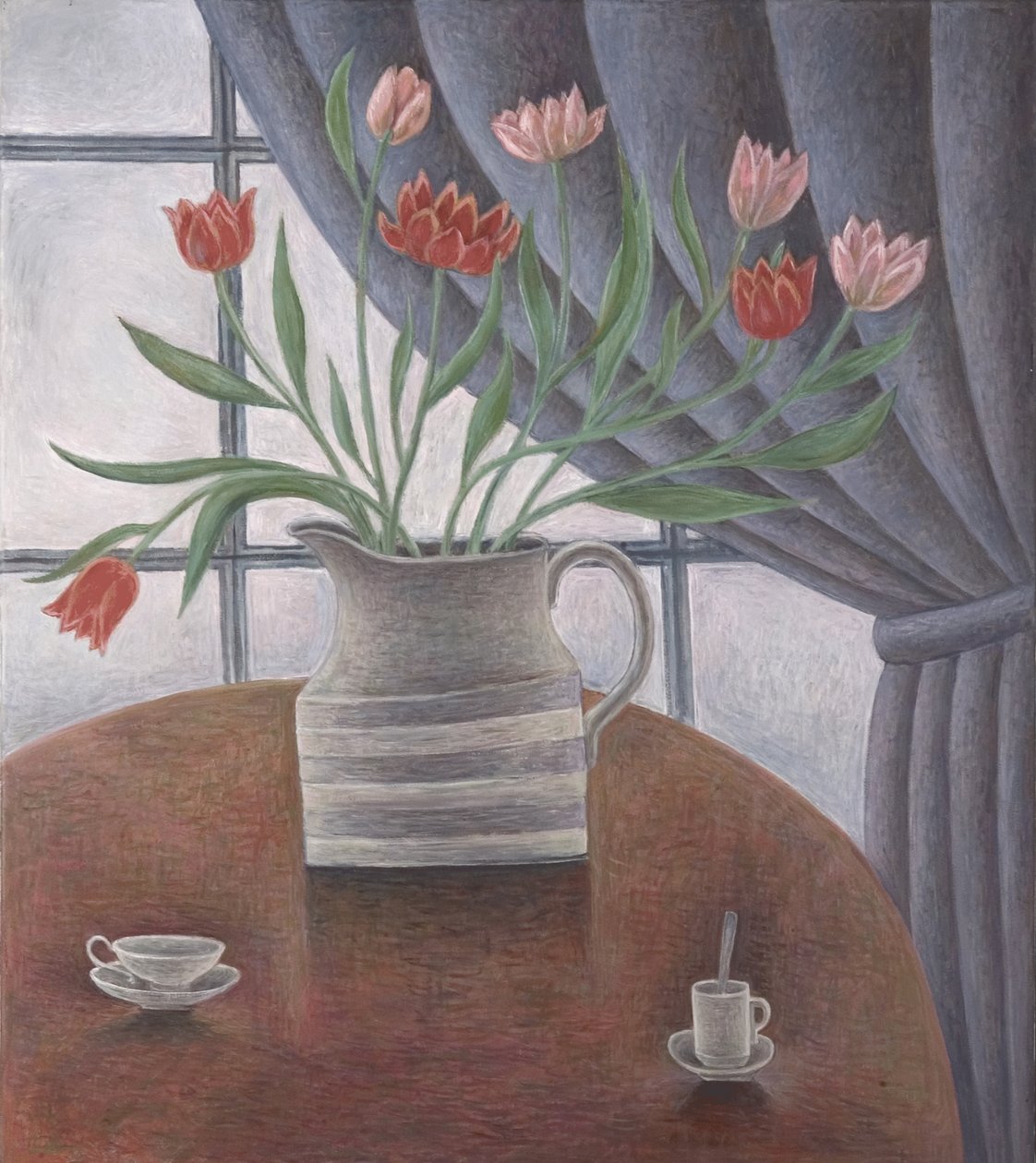 Tulipaner, gardin, kopper, 2002 af Ruth Addinall