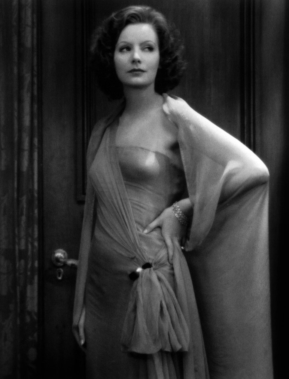 Den mystiske dame, Greta Garbo 1928 (foto) af Ruth Harriet Louise