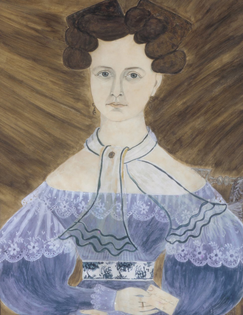 Frøken Emeline Parker fra Lowell, Massachusetts, 1832 af Ruth Whittier Shute