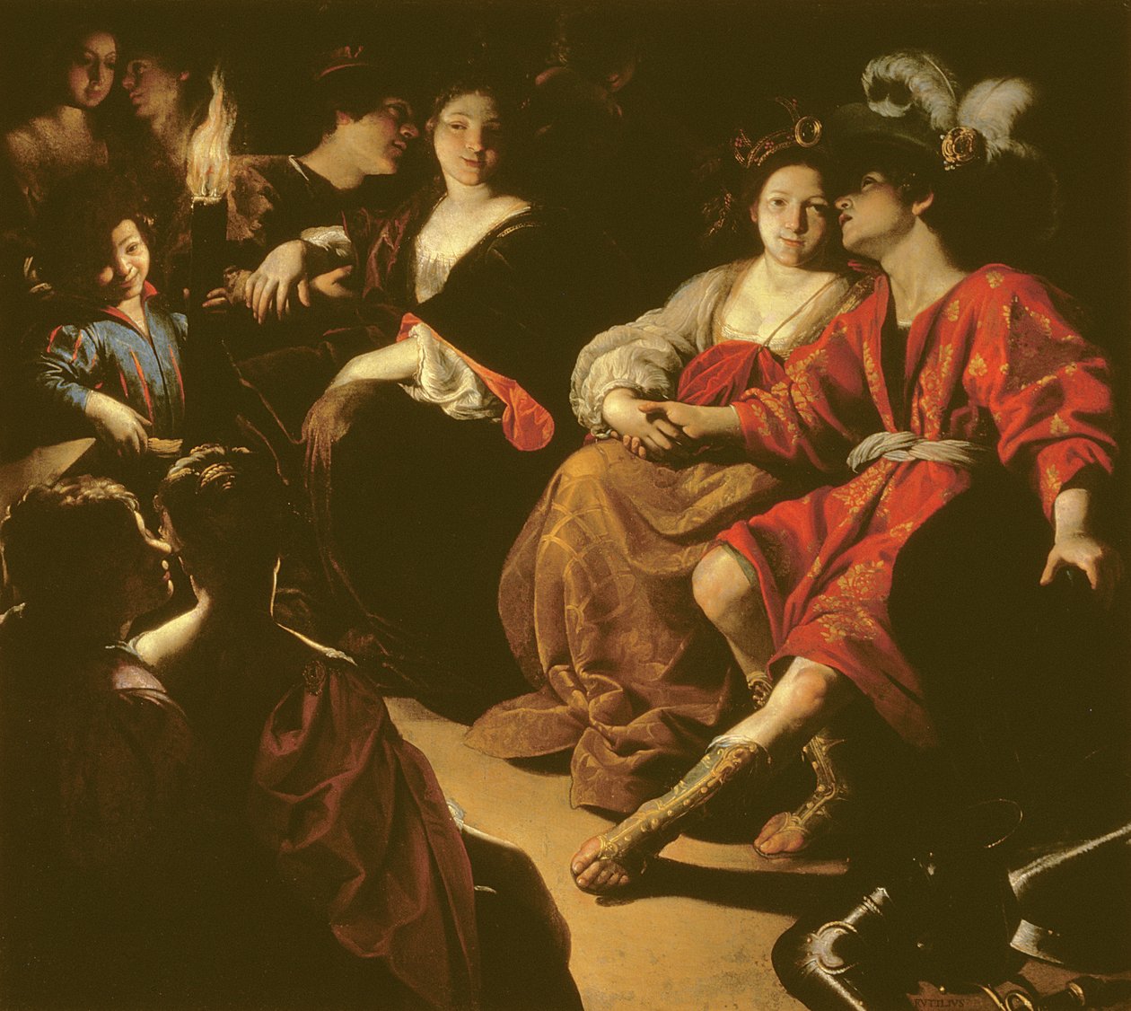 Ruggiero og Alcina, eller Genforeningen af de nygifte af Rutilio Manetti