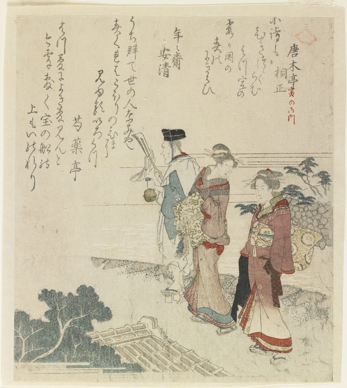 Tiger Gate, 1818 af Ryuryukyo Shinsai