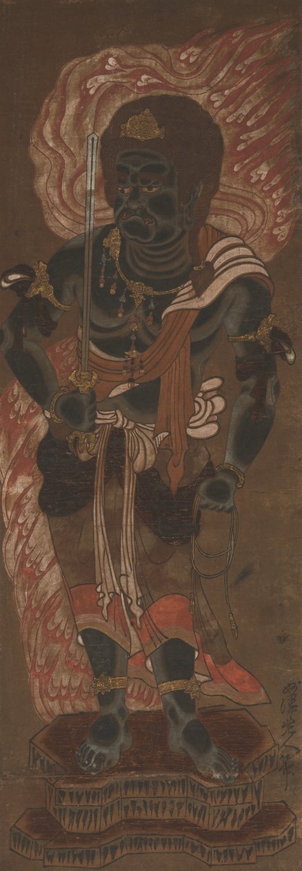 Fudo Myoo, 1300-tallet af Ryushu Shutaku