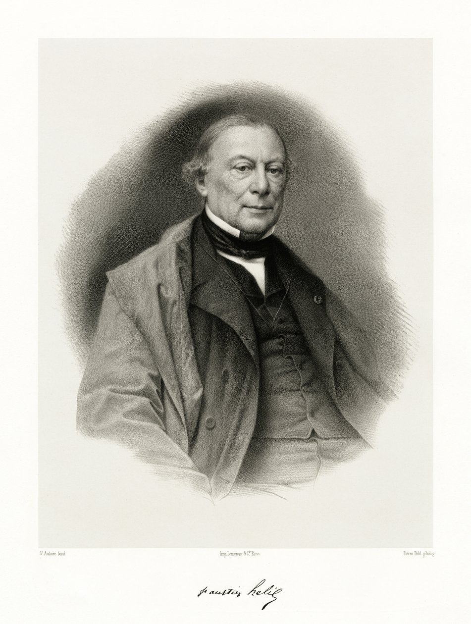 Faustin Hélie, 1865-66 af S. Aulaire