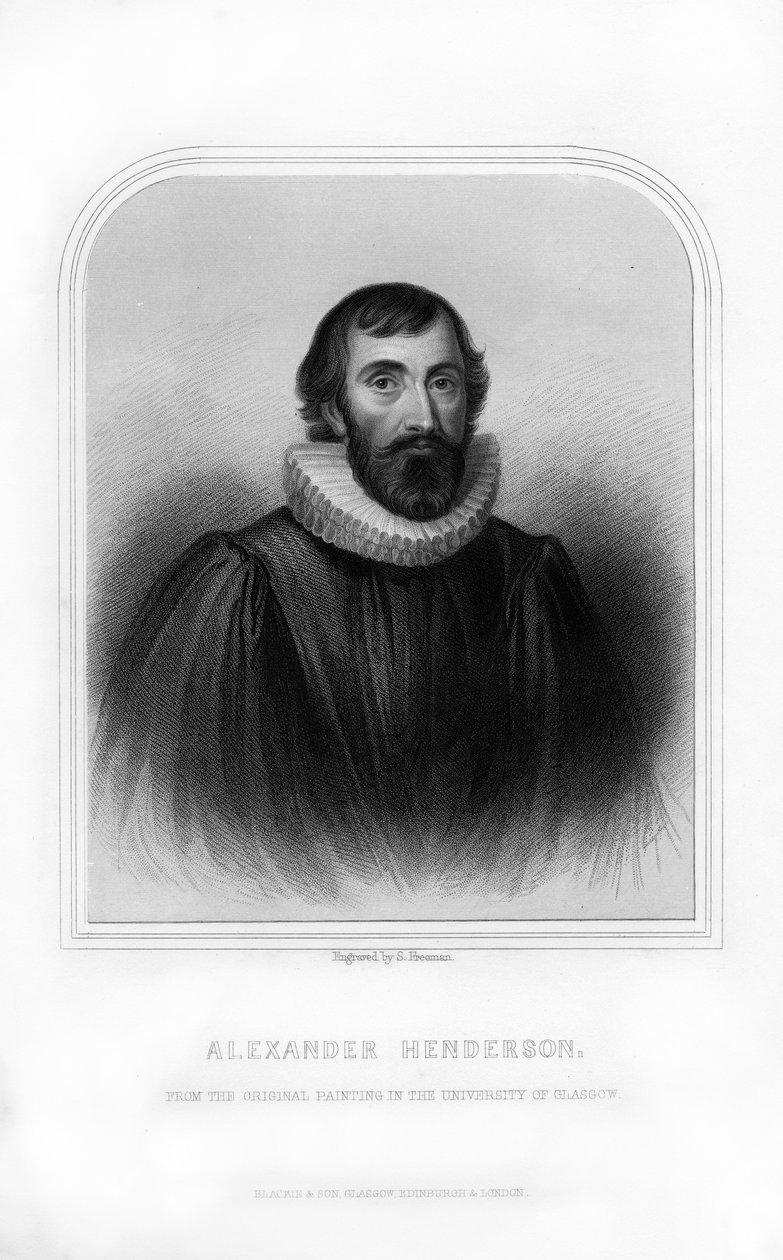 Alexander Henderson, skotsk teolog, 1870. af S. Freeman