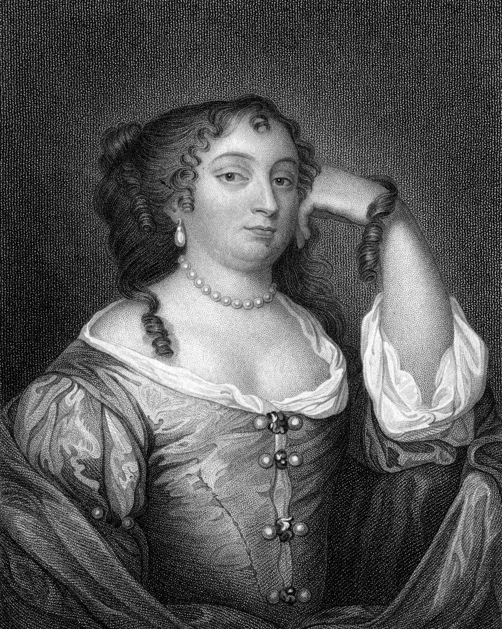 Anne Hyde, hertuginde af York, mor til Mary II og dronning Anne, 1825. af S. Freeman
