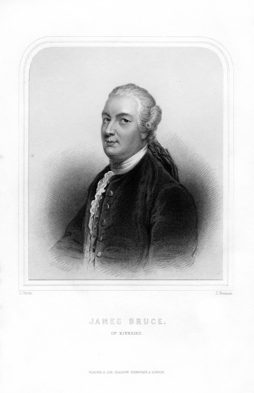 James Bruce, skotsk rejsende og rejseskribent, 1870. af S. Freeman