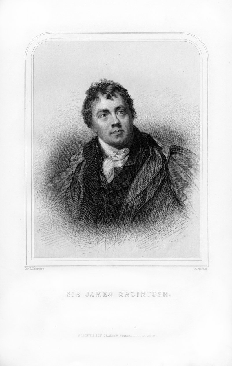 Sir James Mackintosh, skotsk forfatter og filosof, 1870. af S. Freeman