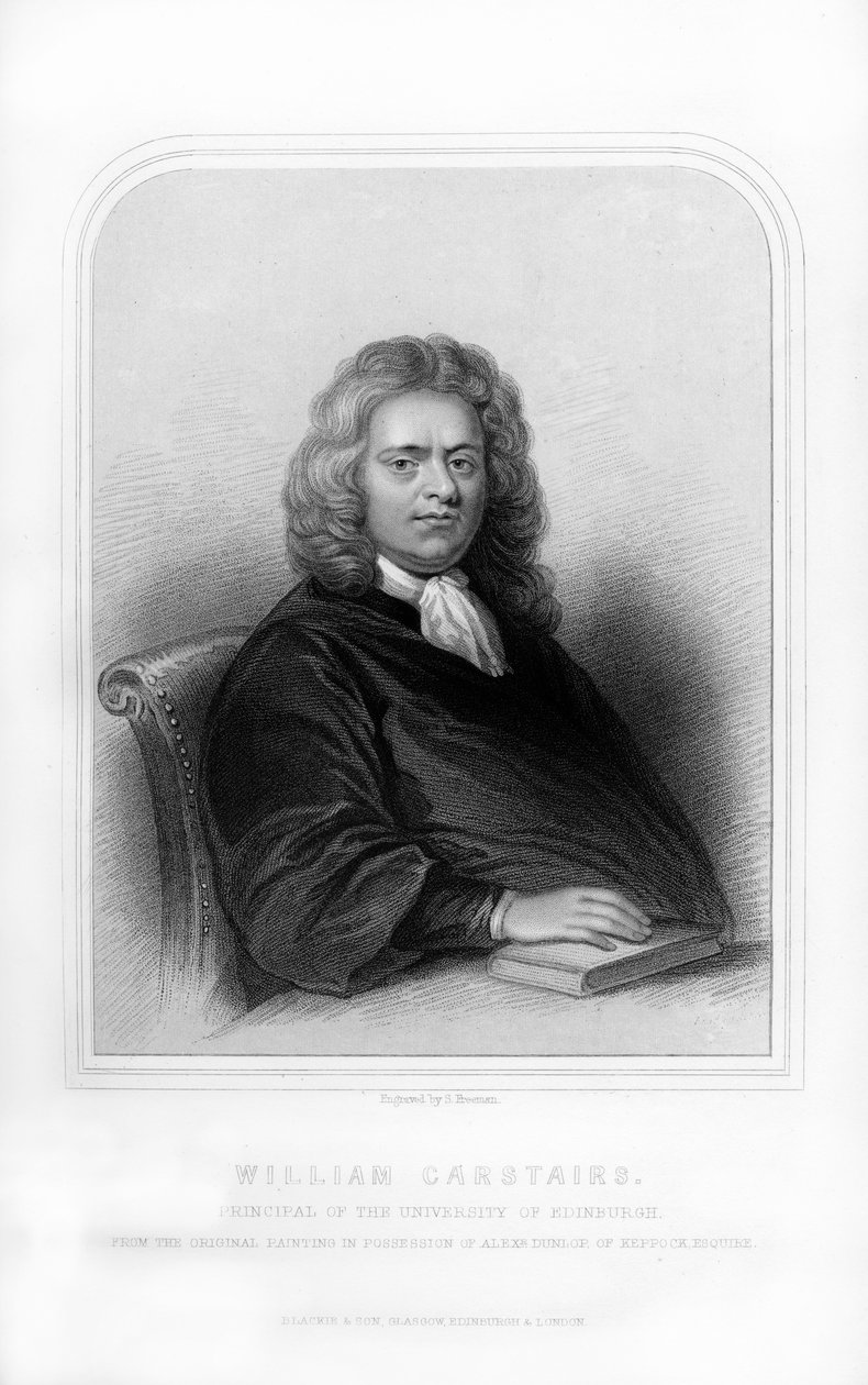 William Carstares, skotsk præst, 1870. af S. Freeman