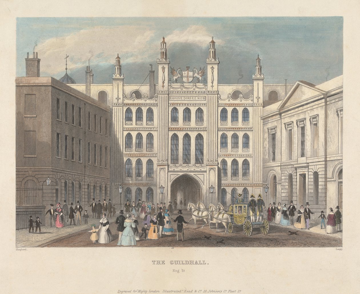 Guildhall, King Street af S. Lacey