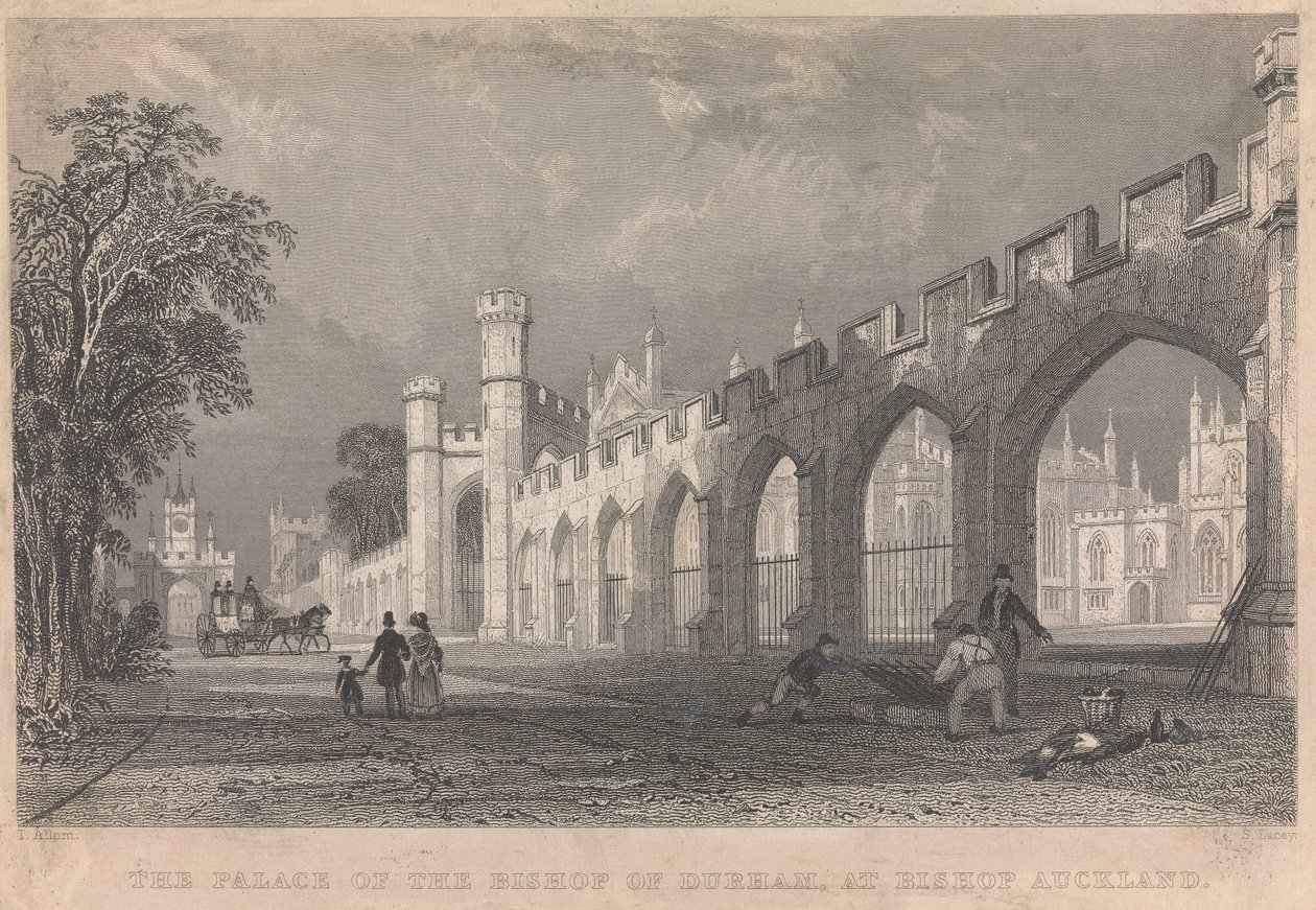 The Palace of the Bishop of Durham, at Bishop Auckland; side 96 (bind 1) af S. Lacey
