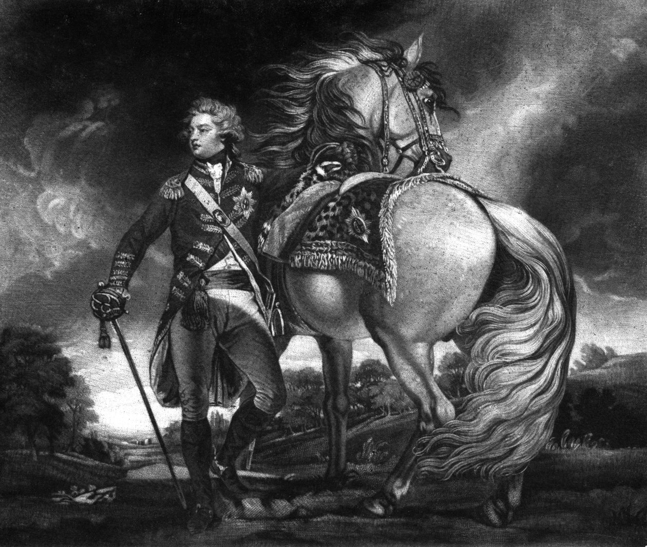 George, Prins af Wales. af S. W. Reynolds