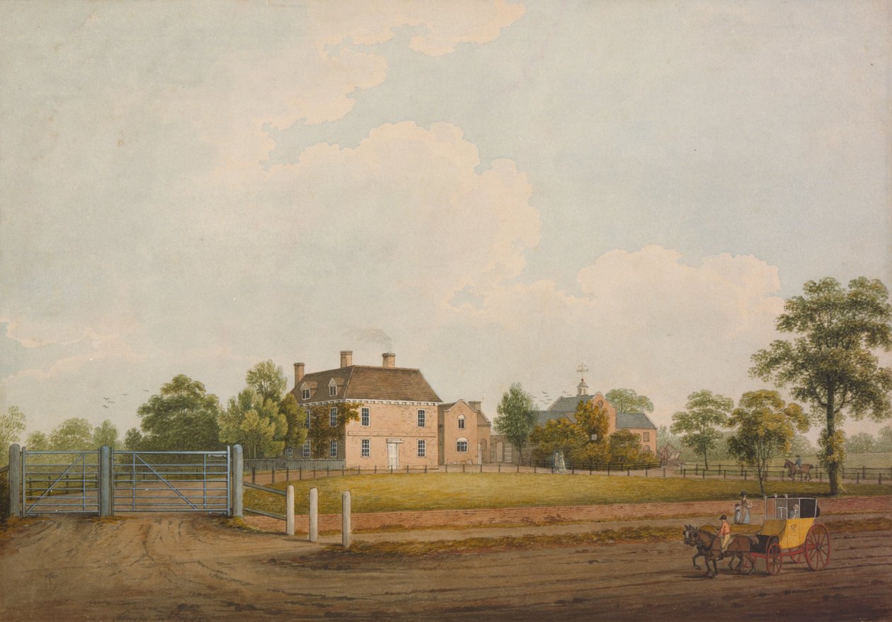 Homer Family Residence, Balsall Heath, 1799 af S. Wright