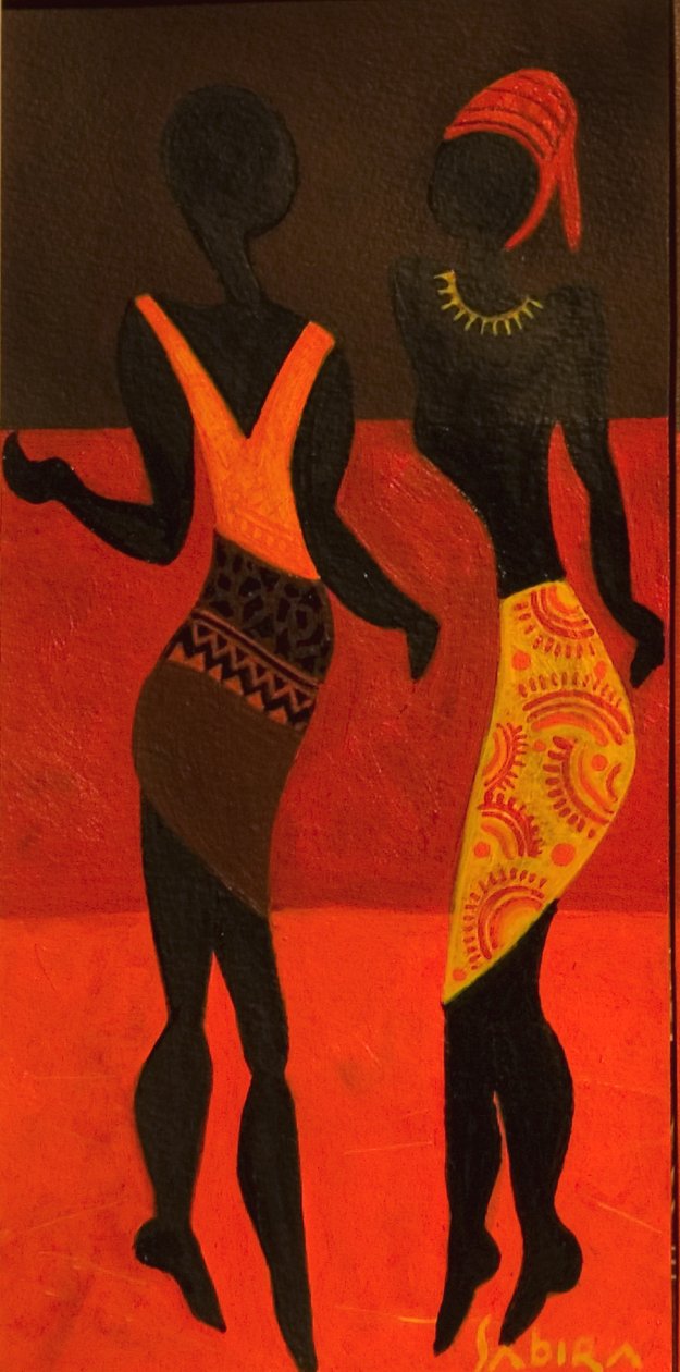 Salaam, 2007 (gouache og akryl) af Sabira Manek