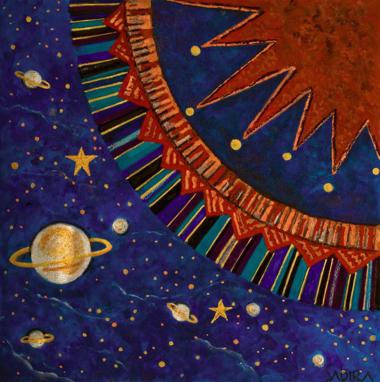 Sunfan 1, 2008 af Sabira Manek