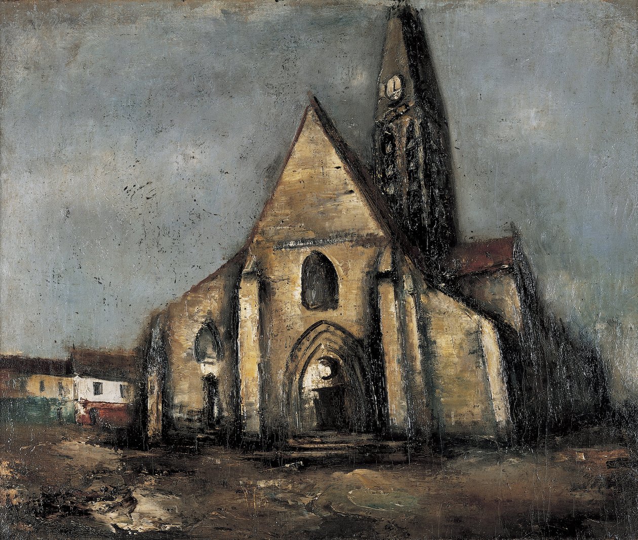Church Alley i Paris af Saeki Yuzo
