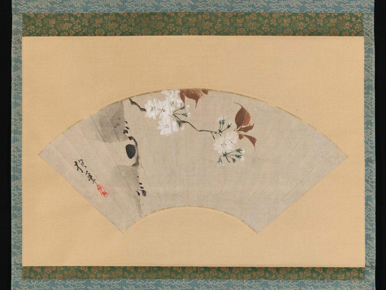 Kirsebærblomster af Sakai Hoitsu
