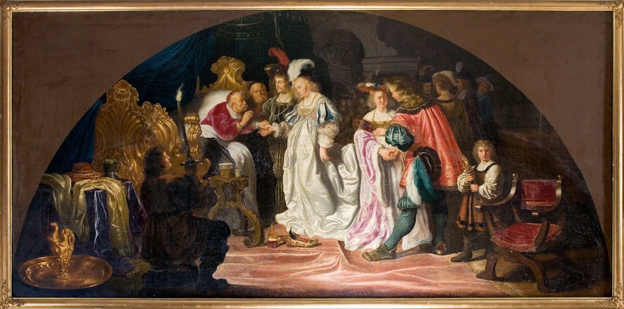 The Royal Double Bethrothals eller Nuptials fra 1502 af Salomon Koninck