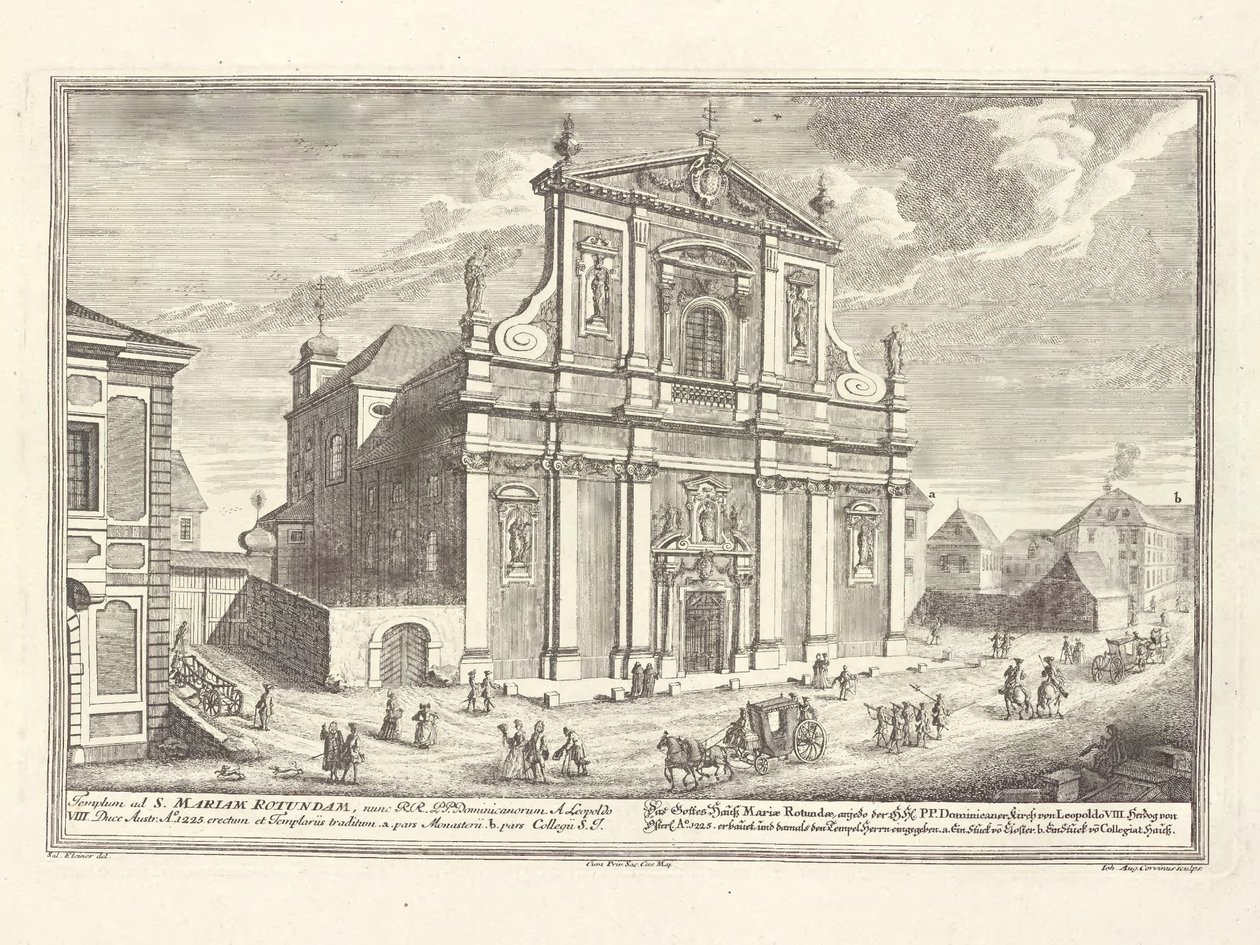 Lille dominikansk kirke af Salomon Kleiner