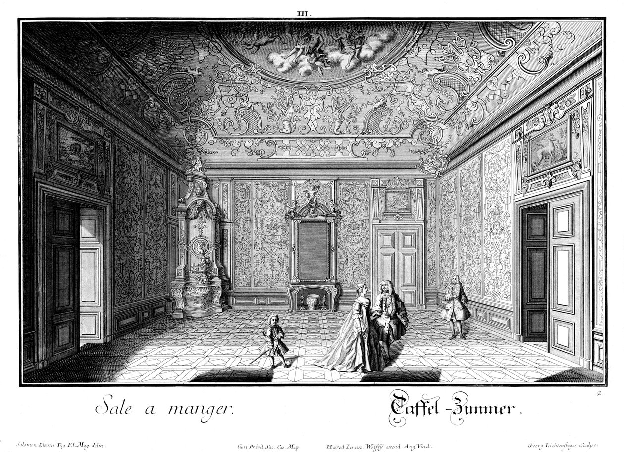 Spisestue af Salomon Kleiner