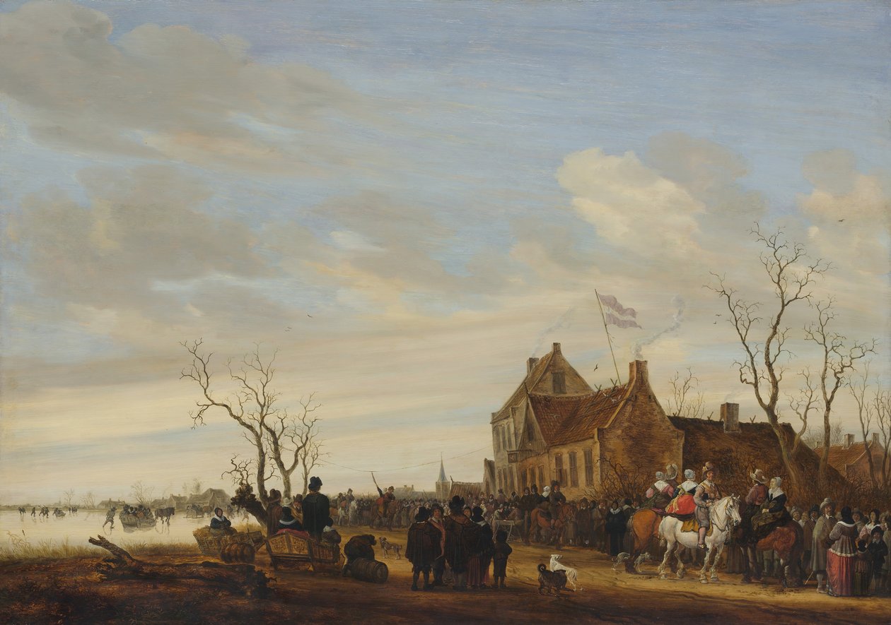 Tegning af Ålen, begyndelsen af 1650