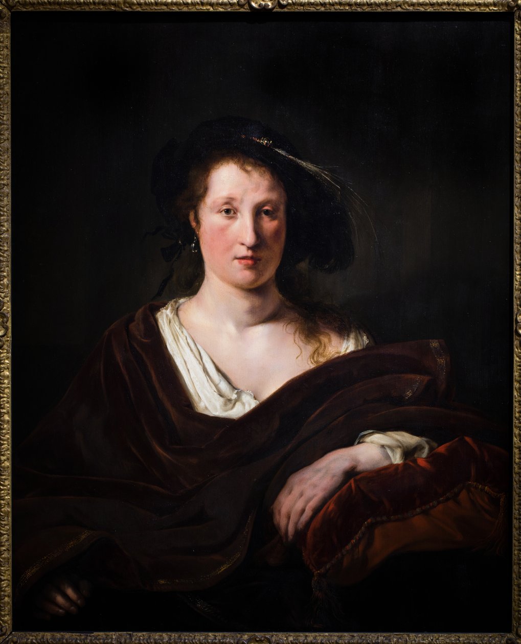 Kvinde i maskeradekostume eller Semiramis af Salomon de Bray