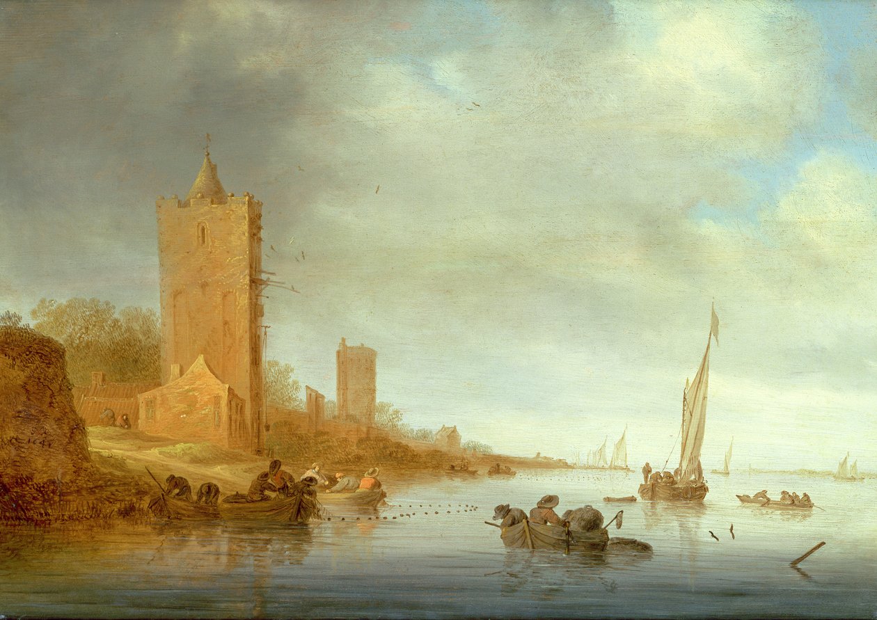Ukendt billede af Salomon van Ruisdael or Ruysdael