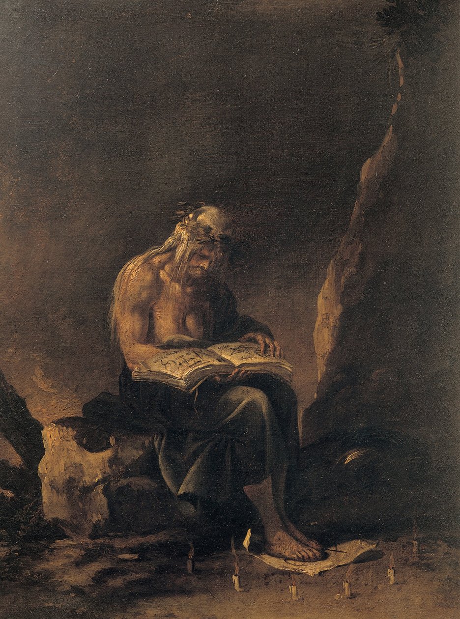 En heks af Salvator Rosa