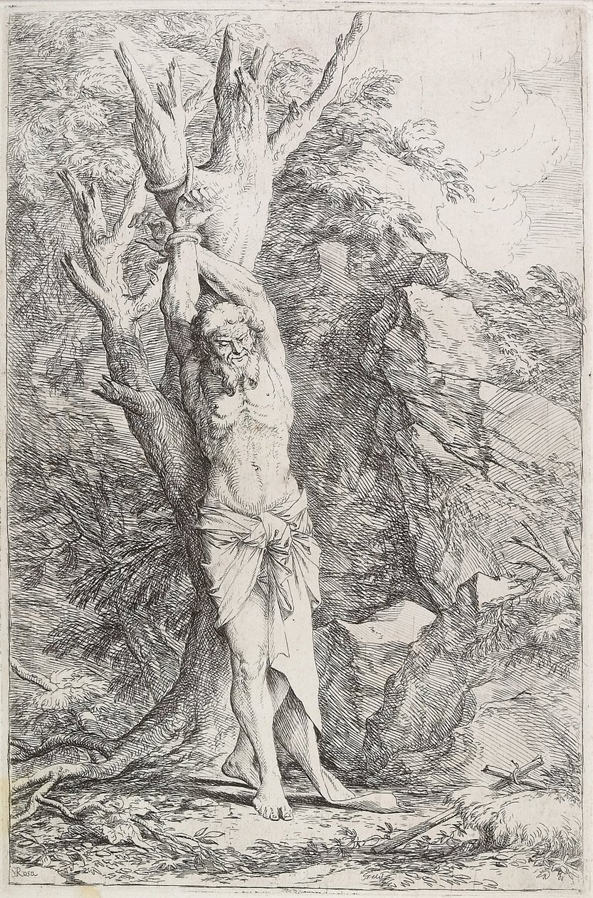 Albert (der underkaster sig selv en selvpålagt bod) af Salvator Rosa