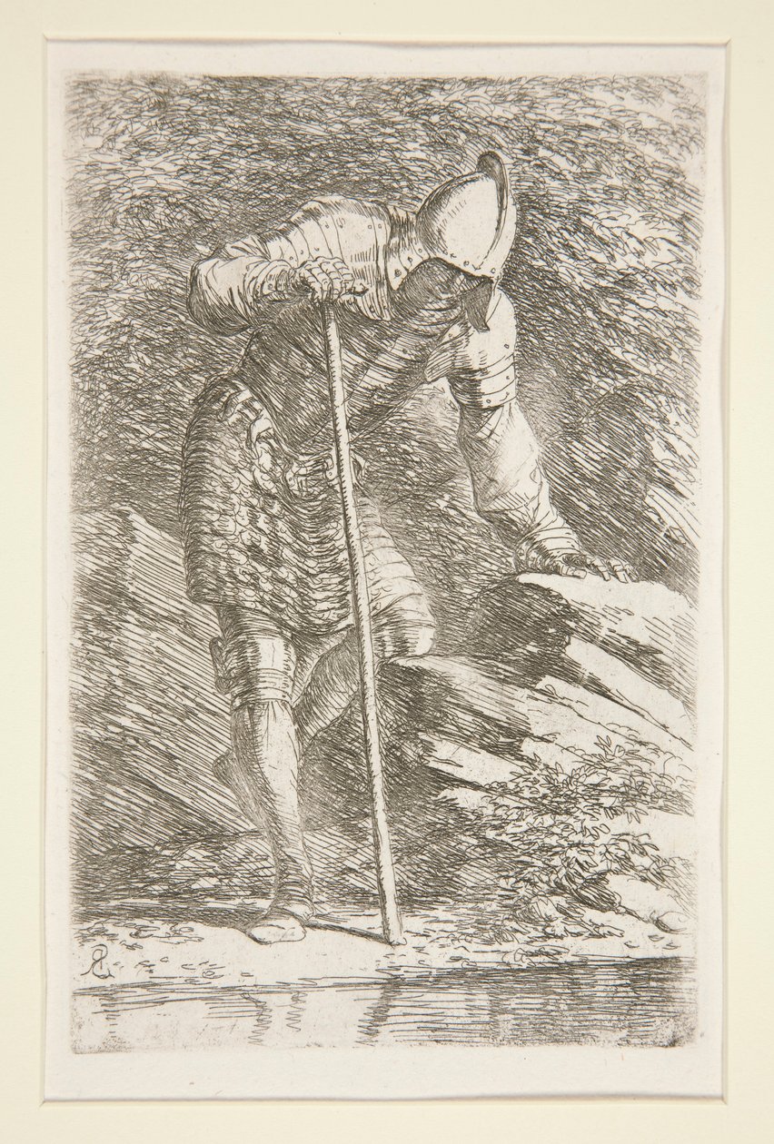 Diverse figur (suite) af Salvator Rosa