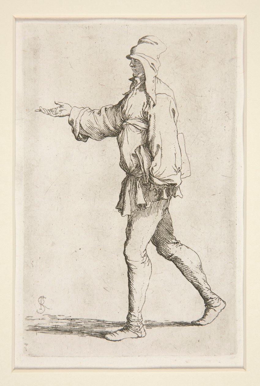 Diverse figurer (suite) af Salvator Rosa
