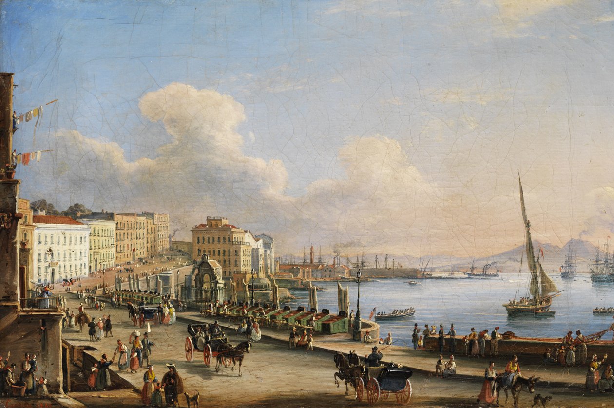 Napoli fra Santa Lucia af Salvatore Candido